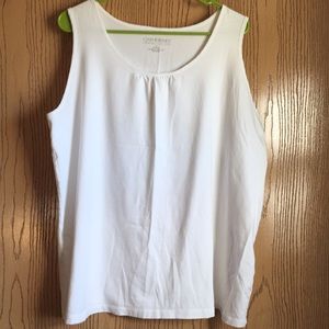 🌸Like New white short sleeve top